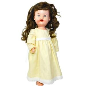 12" VNTG Roddy Hard Plastic Walker Doll w/Molded Shoes & Teeth Made in England